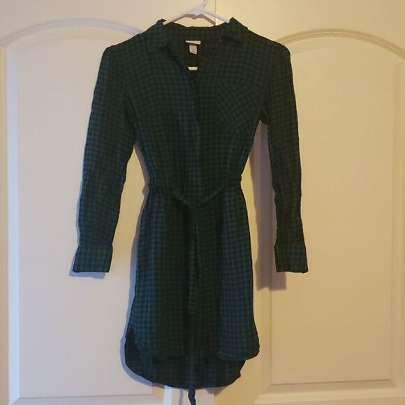 A New Day Womens Plaid Tunic Size XS - Picture 1 of 4